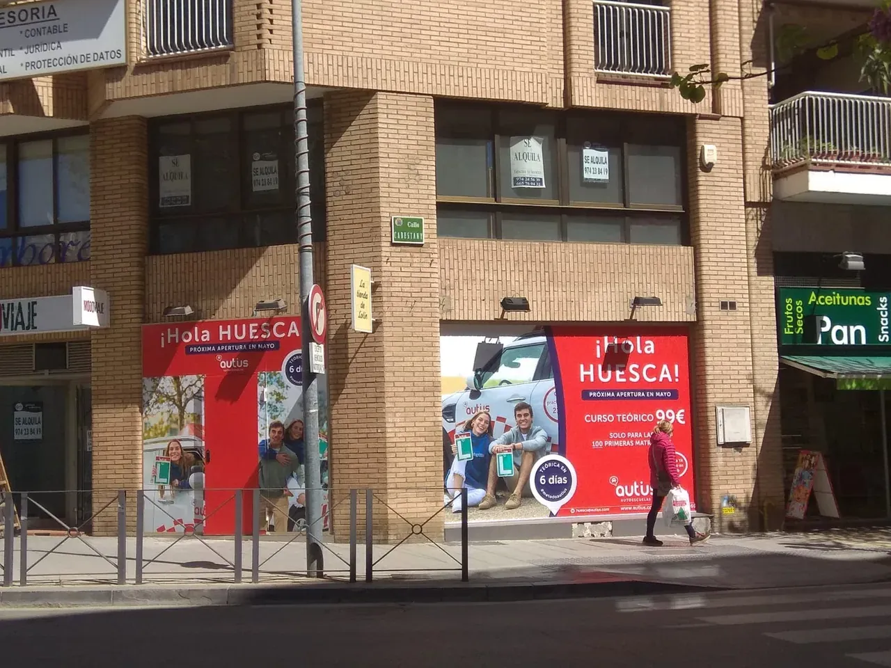 Primera autoescuela autius en Huesca, ¡abrimos!