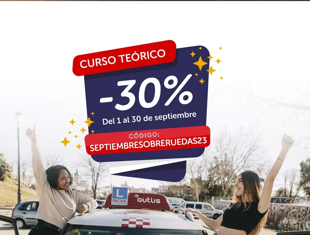 Apuntarse a la autoescuela en septiembre es ¡wow!
