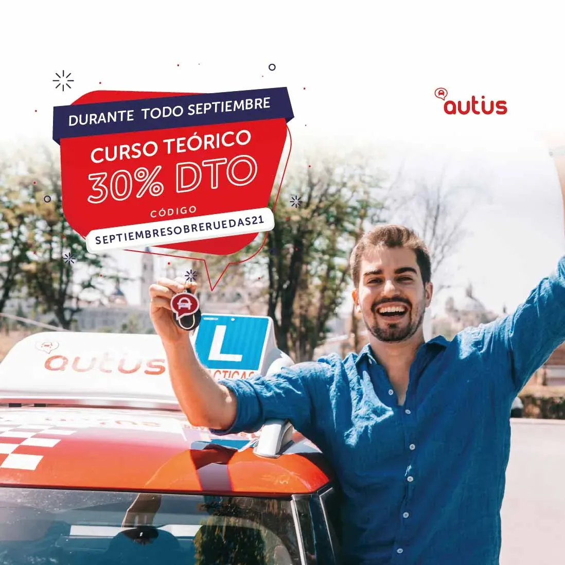 Este septiembre sácate el carnet de conducir con autius