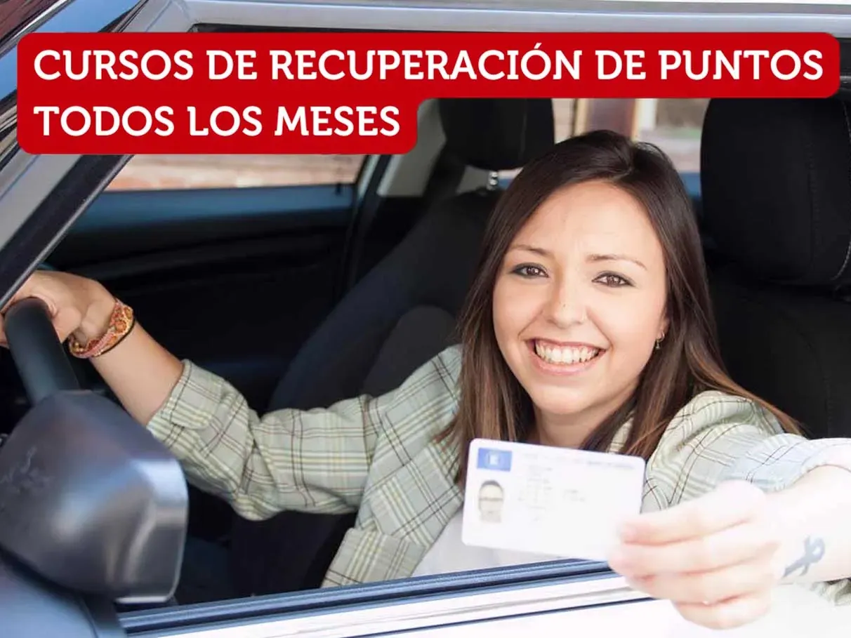 Recuperar los puntos de tu carnet con nosotros