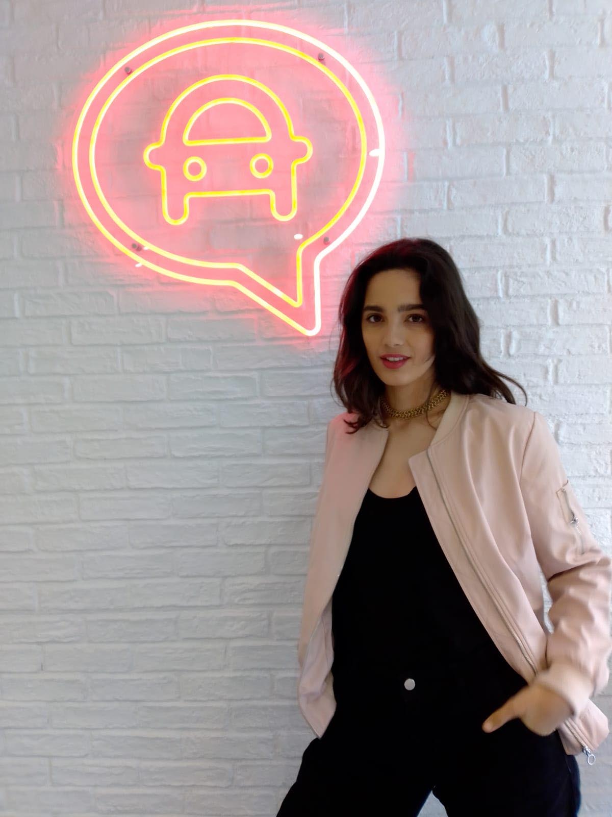 jara alumna en la autoescuela de Madrid