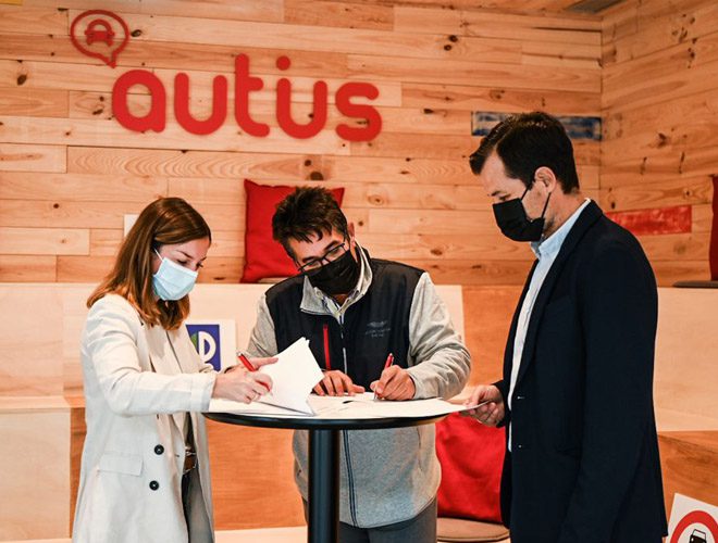 acuerdo colaboración cantera azulgrana Autius Huesca destacada