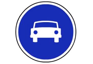 Las señales de tráfico más falladas Obligatorio automóviles