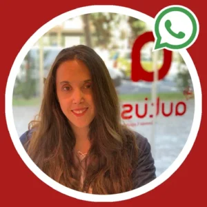 contacto app autoescuela online autius fondo rojo