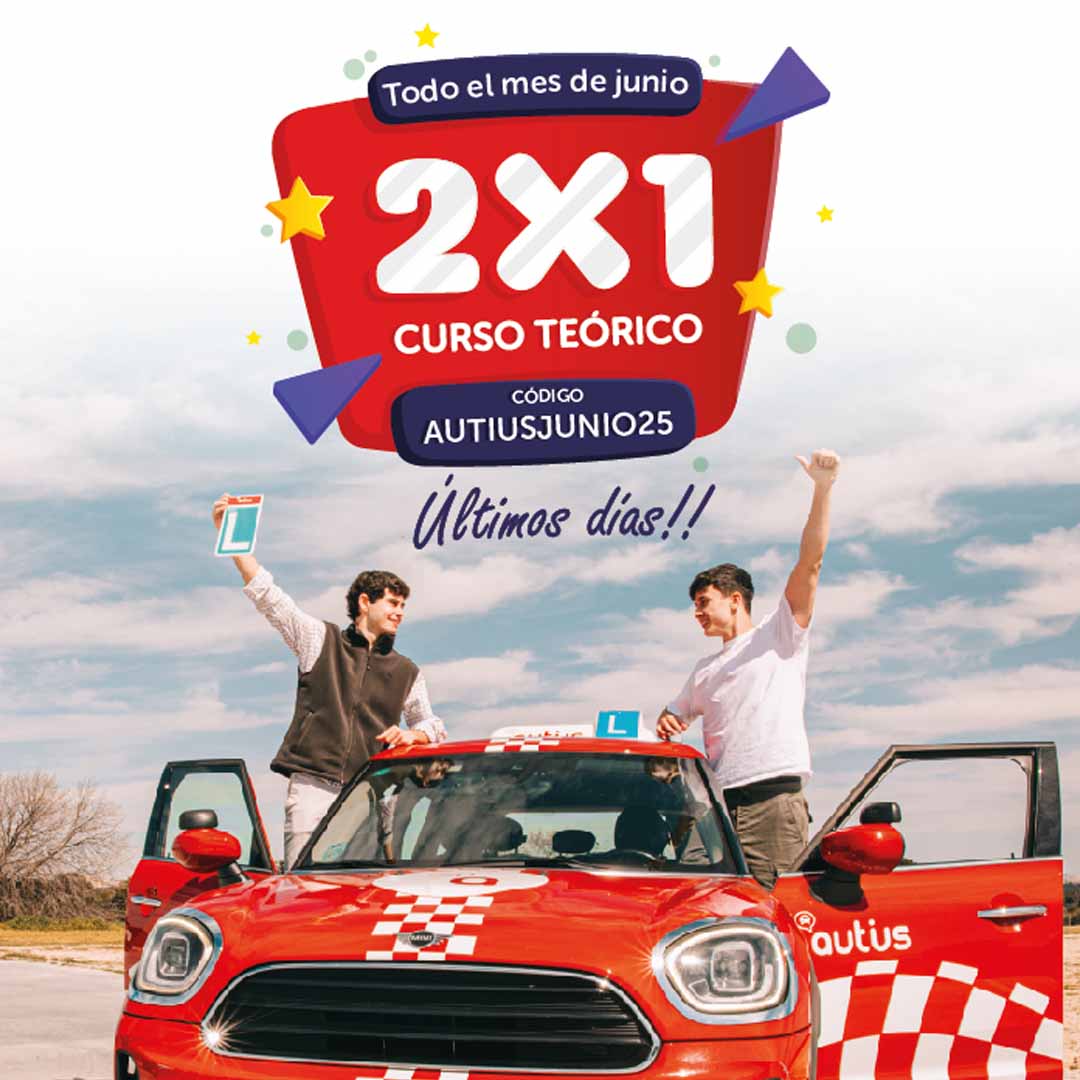 Promocion Junio autoescuelas autius encabezado movil