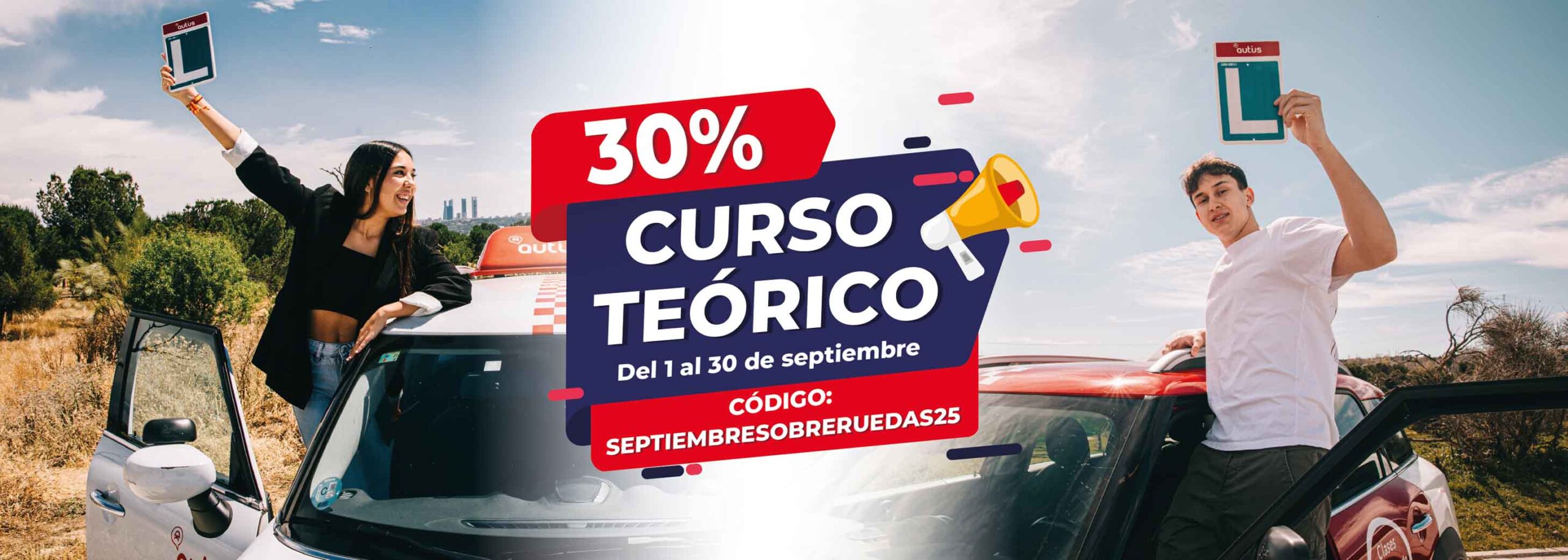 Promocion Septiembre autoescuelas autius encabezado PC