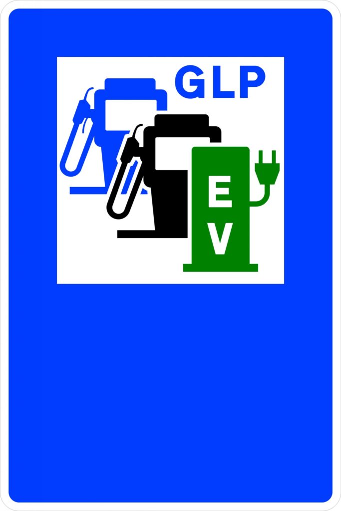 Puntos de recarga eléctrica.