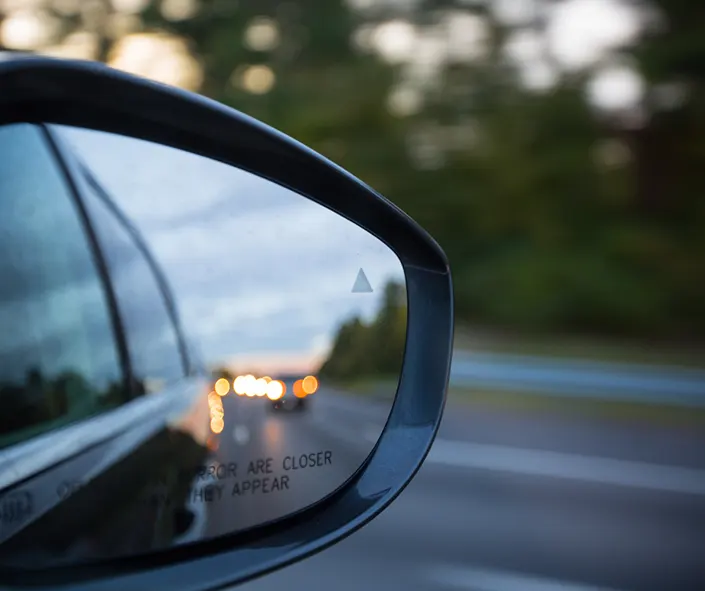 angulos muertos del coche